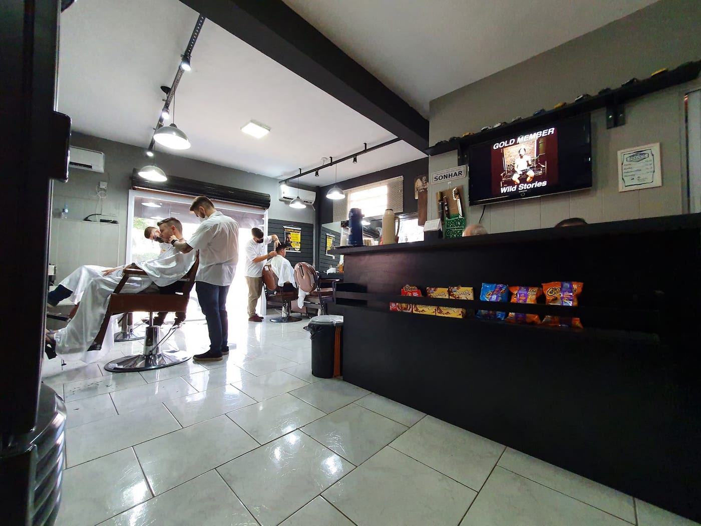 Barbearia NAVAGGIO, ambiente