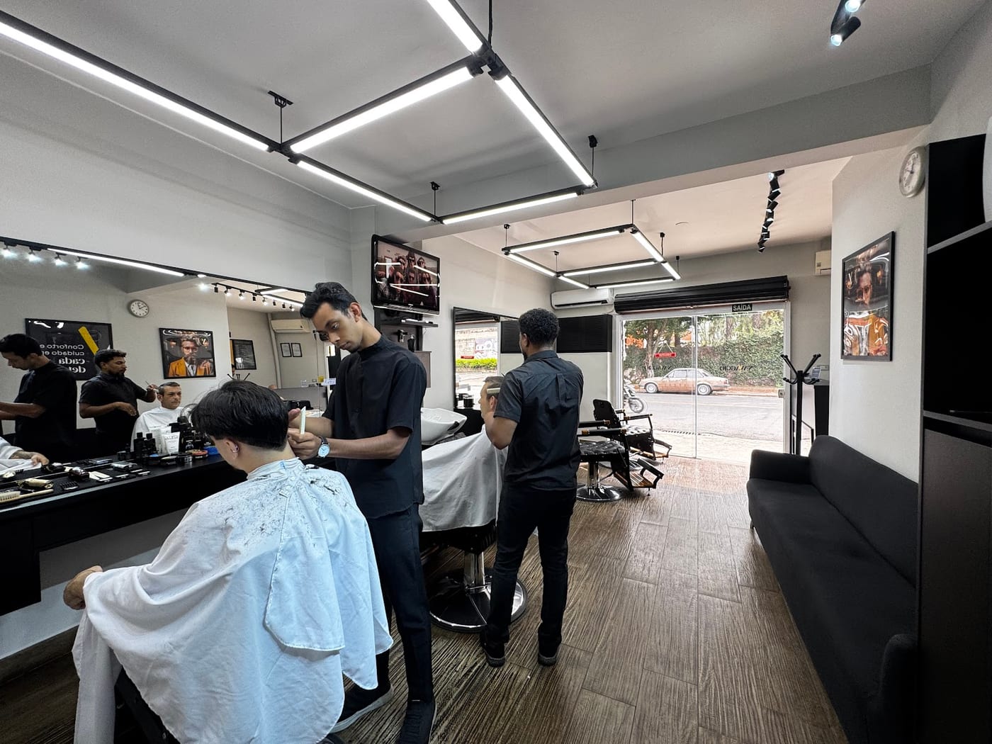 Barbearia NAVAGGIO, ambiente